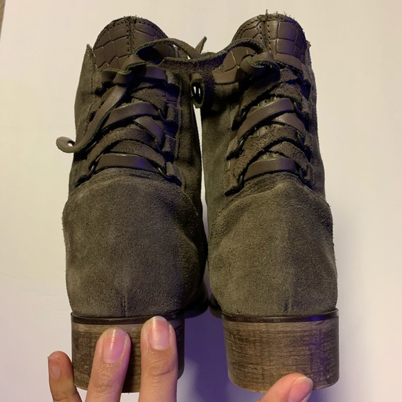 Steve Madden Suede Ankle Boots - Picture 3 of 5